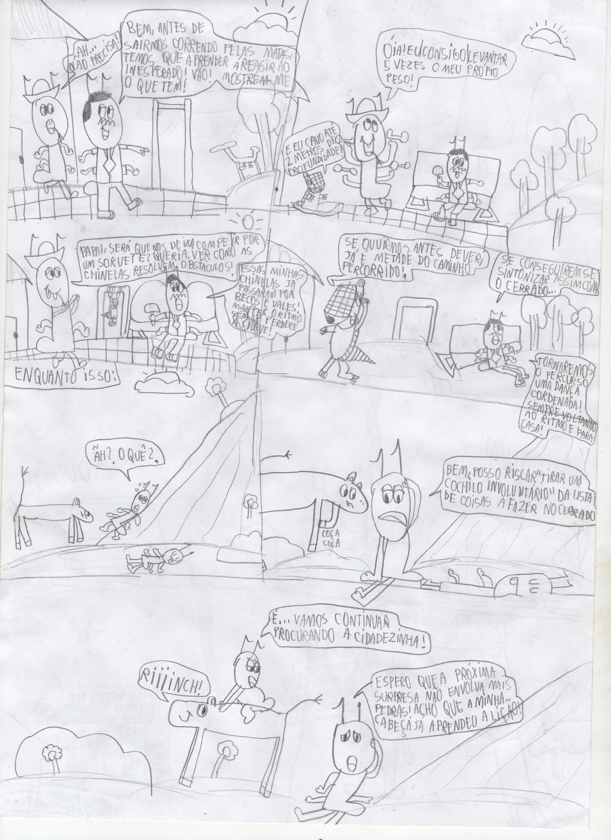 Quadro 1 do storyboard.