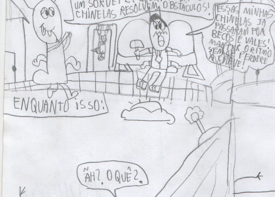 Quadro 3 do storyboard.